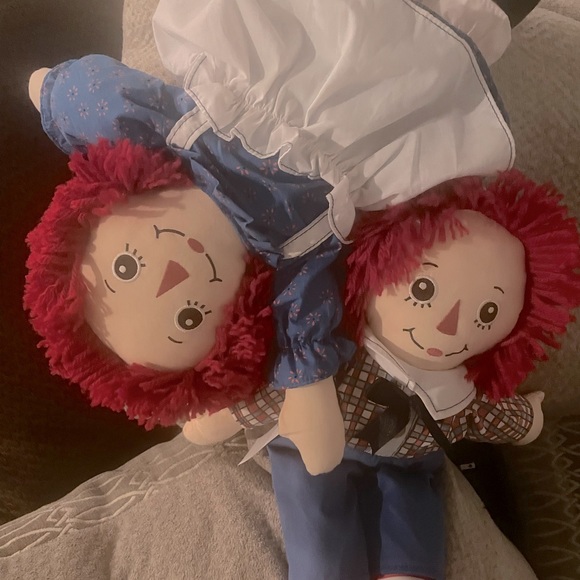 Raggedy Ann & Andy Cuddle set - Picture 4 of 4